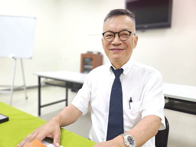 茂讯电脑董事长暨总经理沈颐同。图／翁毓岚