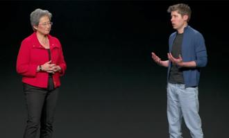 苏姿丰揭AMD AI新里程碑！ OpenAI奥特曼惊喜现身