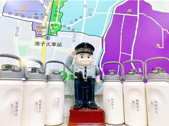 615警察節首放假 台中警局辦捐血、贈「警察杯杯」歡慶