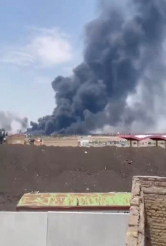 以色列第2轮攻伊朗西北部 机场浓烟冲天！「重创」浓缩铀设施