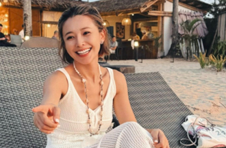 吳婉君曬冰淇淋旅遊照 網喊「趙駿亞在後面」釣她5字神回