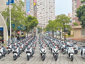 新北砸近5億 汰換老舊警車