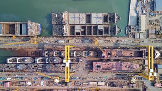 爆單到2029年 陸造船產業領跑全球