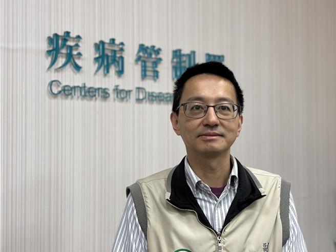 疾管署副署长罗一钧。（李念庭摄）