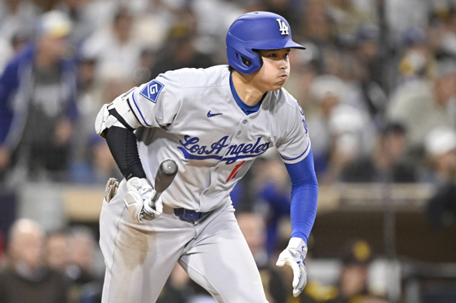 大谷翔平6月顯示低迷，致使最新打者實力榜下滑到第5名。（圖／路透）