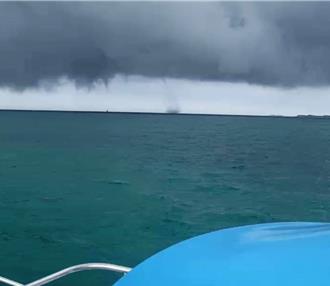 澎湖東海「水龍捲」持續半小時 娛樂船急閃避 氣象署曝原因