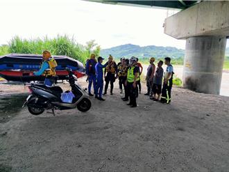 台中東勢大橋驚傳女子墜河 警消全力搜尋中