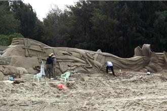 通霄沙雕節7月登場 8國沙雕師聯手打造全台首座巨型沙城