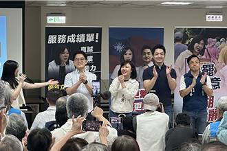 反制大罷免 蔣萬安同台李彥秀：她推動市政 有目共睹