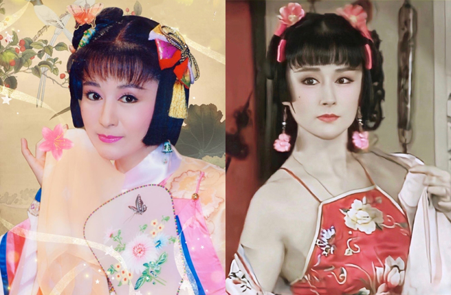 潘迎紫有许多经典造型。（图／翻摄自潘迎紫脸书）