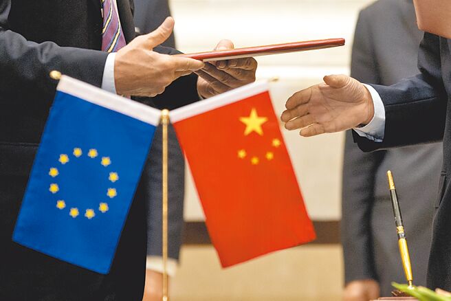 中美伦敦经贸会谈甫落幕，中欧峰会随即将在北京登场。图／美联社