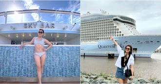 連靜雯離開台灣　工作狂被強制放假5天與世隔絕