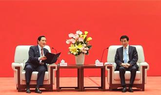 首度參加海峽論壇 馬英九談金廈情誼：合作密切是兩岸交流縮影