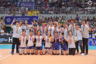 排球》中华队力挫「高大」哈萨克 亚洲女排国家杯摘季军