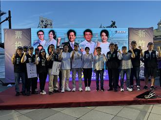 黃國昌、高虹安、鄭正鈐新竹「藍白合」  展現反罷免氣勢