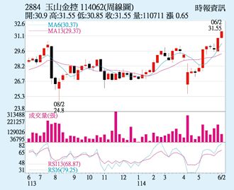 玉山金 獲利動能強勁