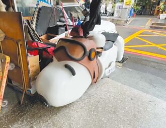 台中 史努比控改裝機車 警上門開罰