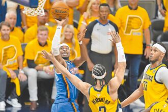 NBA》雷霆追平溜馬