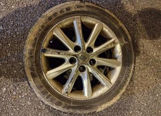 國道驚魂！輪胎猛砸車頭嚇壞駕駛 警鎖定可疑車輛追查