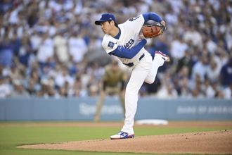 MLB》大谷登板飆161公里火球 首局狂燒28球失1分