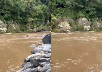 快訊》新北烏來午後豪大雨釣客受困　消防到場協助脫困