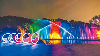 光影交織 碧潭水舞新震撼登場