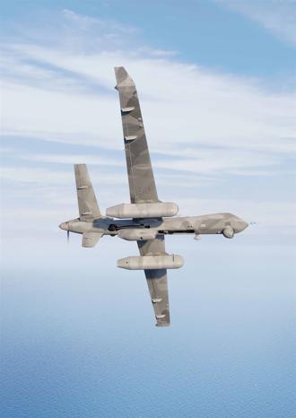 通用原子攜手紳寶 打造MQ-9B掛載預警雷達 