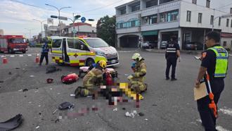 台南重大車禍！機車雙載遭休旅車猛撞　母女噴飛雙雙殞命