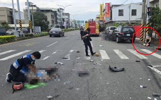 台南母女雙載上工遭撞飛雙亡！肇事女駕駛兩眼渙散「崩潰跪地」