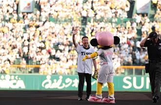 交通部攜手阪神虎 甲子園「台灣日」登場 陳世凱開球推觀光