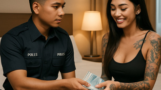 年輕警遭泰女仙人跳勒索8千元！ 自認難逃回警局投案