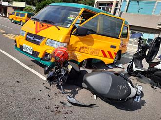 通霄男駕車載10童違規迴轉釀車禍　3人受傷送醫