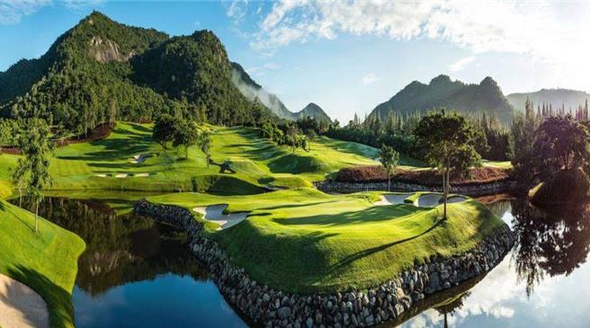 華欣高爾夫四星級飯店。（AsiaYo提供／吳娮翎台北傳真）  