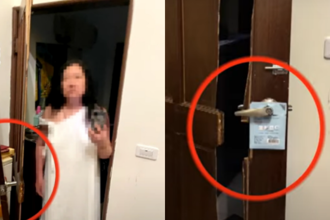 真有推人下樓！樋口飯糰店女房東「淚崩認動手」  親身示範求公評