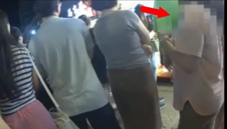 逢甲夜市女扒手「剪扣子」 便衣警尾隨活逮