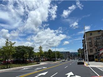 基隆七堵人行道改善完工 拓宽、排水、无障碍一次到位