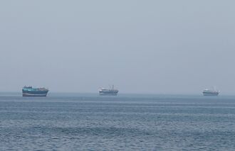 電子定位干擾 波灣千船訊號異常