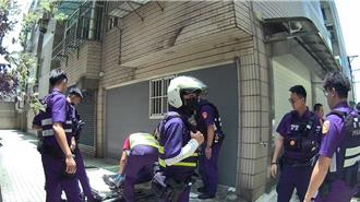 拒檢闖紅燈、撞車逃逸   桃園毒蟲自撞噴鼻血遭逮