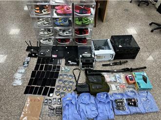 穿假公安制服視訊狂詐40大陸人2千萬   6嫌開豪車穿限量鞋落網