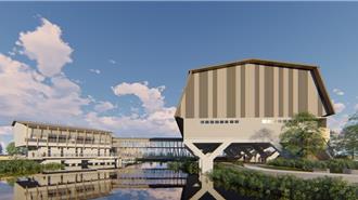 台南安南運動館預計明年完工 水岸高腳屋打造最美打卡地標