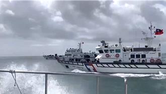 大陸海警兩日三度闖金門海域 海巡第一時間對應驅離
