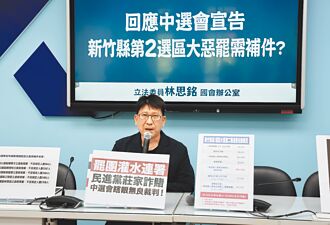 名單灌水 藍稱罷免案不成立 中選會批法盲