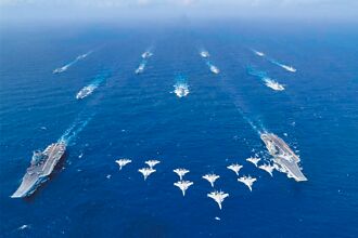 美军能击沉两艘中共航母 哪来的自信