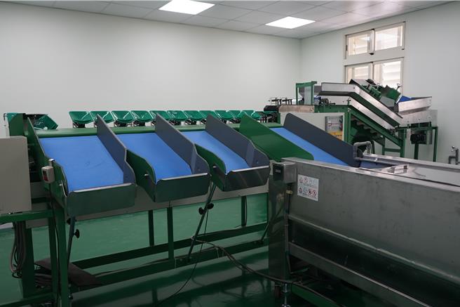 農業部補助花蓮瑞穗鄉興建農業推廣中心及文旦加工廠，可提供分級、精油及果肉萃取，減少人工成本。（王志偉攝）