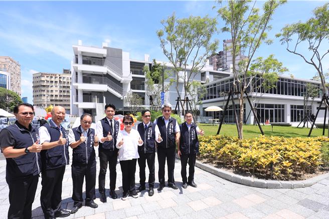 台中市第二市場停車場今日啟用，市長盧秀燕宣布即日起至8月31日前往停車免收費。（市府提供／寶智華台中傳真）