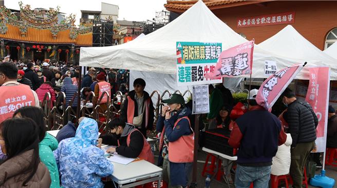 中選會宣告罷免投票日訂在7月26日，其中桃園6席國民黨立委罷免案全成立。（廖姮玥攝）