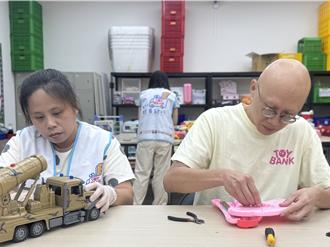 台中玩具銀行募集二手玩具 志工隊1周5天接力整理促新生