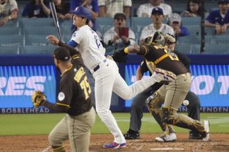 MLB》触身球砸大谷 教士投手遭禁赛3场与罚款