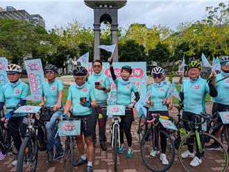 陳亭妃率「妃妃鐵馬隊」挺進罷免區 首站從這選區出發反暴力