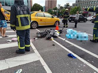 北市吊車轉彎擦撞3機車 18歲女騎士慘成輪下亡魂
